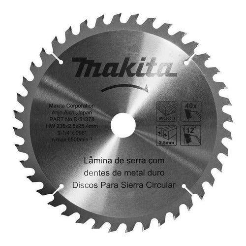 Imagem de Disco De Serra Para Madeira 24 Dentes - Makita