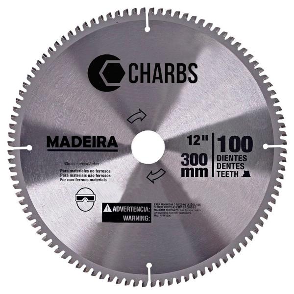 Imagem de Disco de Serra Para Madeira 300mm C/ 100 Dentes