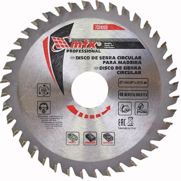 Imagem de Disco de serra wídea 7/14 x 22,23mm 48 dentes 7326355 MTX