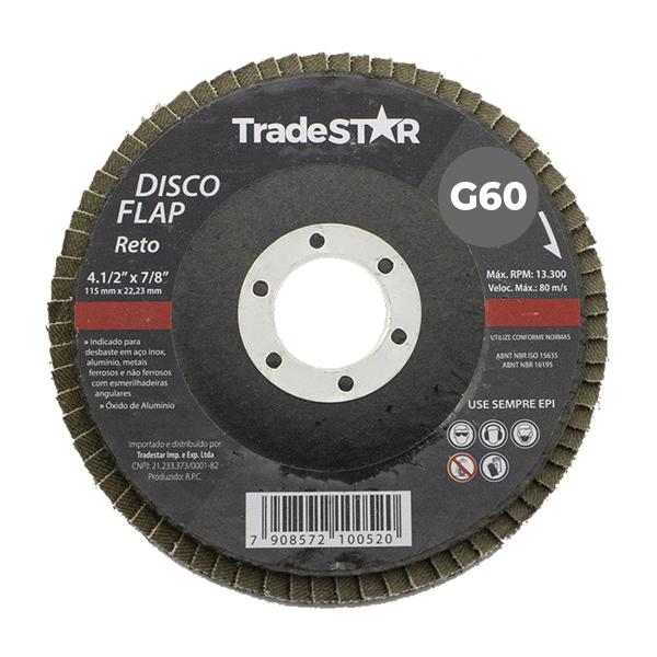 Imagem de Disco Desbaste Flap Porcelanato Piso G40 G60 G80 G120