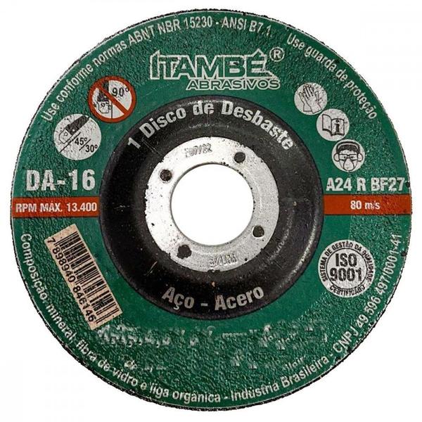 Imagem de Disco Desbaste Itambe - 7''X3/16''X7/8'' Da-16 - 7063