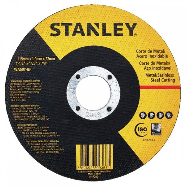 Imagem de Disco Desbaste Stanley - 7"X1/4"X7/8" - A24R-Bf