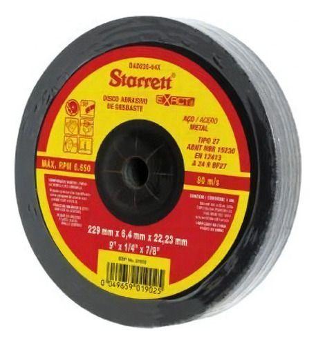 Imagem de Disco Desbaste Starrett 115mmx6.4mmx22.2mm Dad115-64