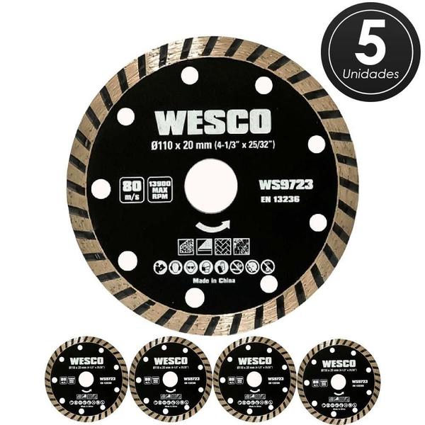 Imagem de Disco Diamantado 110X1.2X20Mm Ws9723 Kit 5 Pçs Unic Unic Uni