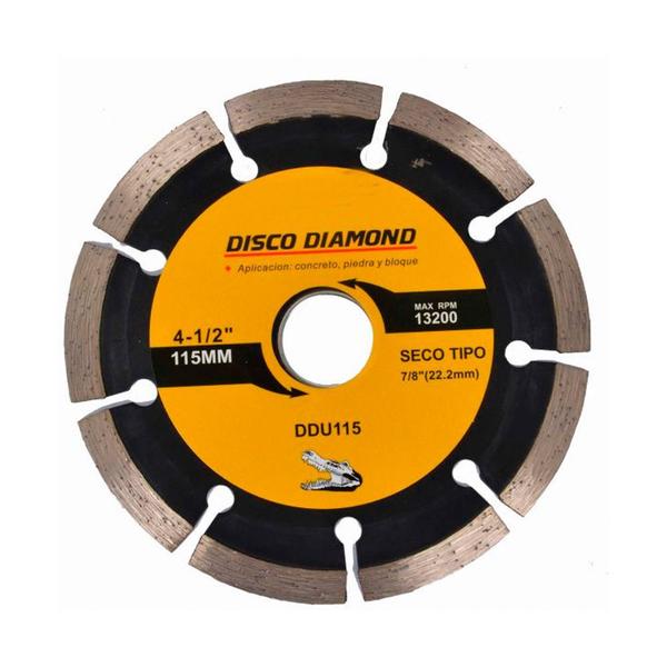 Imagem de Disco Diamantado 115mm Segmentado Corte Seco