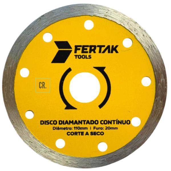 Imagem de Disco Diamantado Continuo Fertak Tools 4'' Kit Com 6un Para Cortar Piso ,Azulejo, Porcelanato, Cerâmica, Tijolo e Telhas Disco de Corte Para Makita