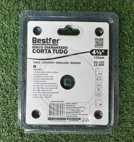 Imagem de Disco Diamantado Corta Tudo -  4,5" Polegadas 22,2x115MM                              