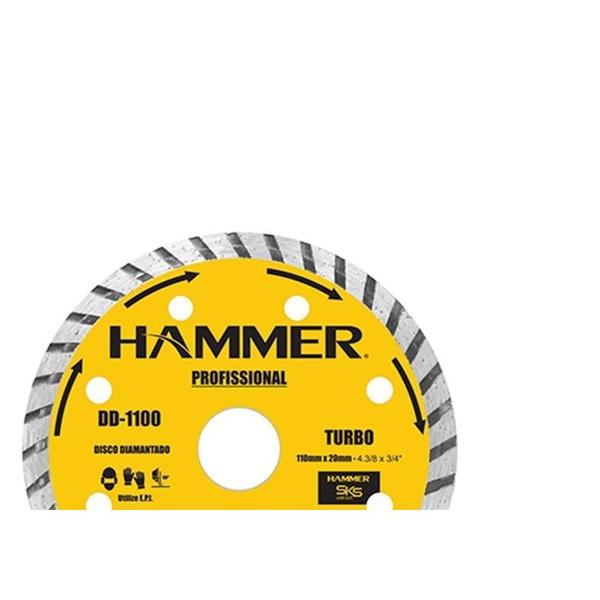 Imagem de Disco Diamantado Hammer Turbo 110Mm Seco  Gydd1100