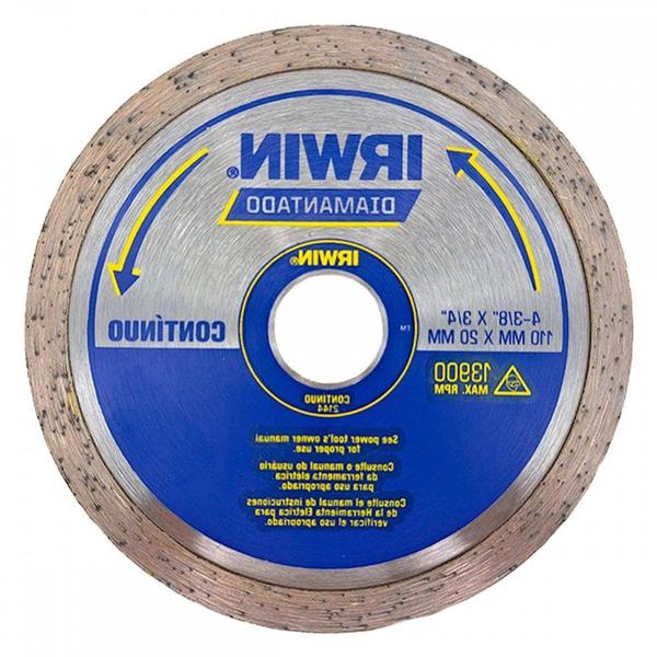 Imagem de Disco Diamantado Irwin Liso Premium 110Mm X 20Mm - 2144