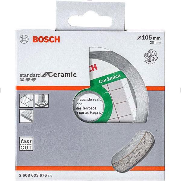 Imagem de Disco diamantado liso Bosch Ceramica 115x22,23x1,6x7mm