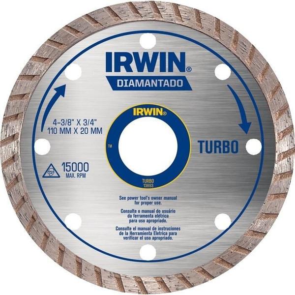 Imagem de Disco Diamantado Liso Irwin IW13891 110mm