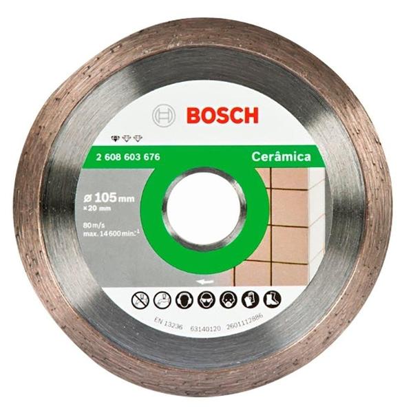 Imagem de Disco Diamantado Liso p/ Cerâmica 105mm - Bosch