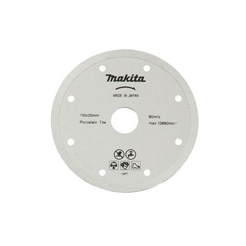 Imagem de Disco Diamantado Makita 110X20Mm P/ Porcelanato B-22919 Blis