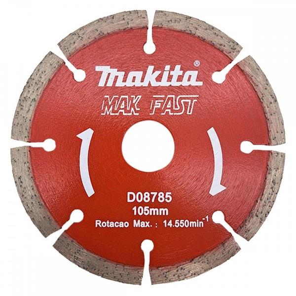 Imagem de Disco Diamantado Makita Mak-Fast Segmentado Seco 105Mm - D08785