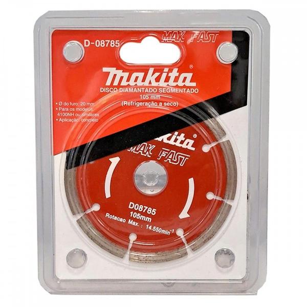 Imagem de Disco Diamantado Makita Mak-Fast Segmentado Seco 105Mm - D08785