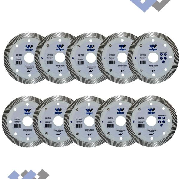 Imagem de Disco Diamantado Para Porcelanato 10pcs