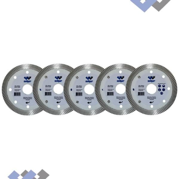 Imagem de Disco Diamantado para Porcelanato 5pcs