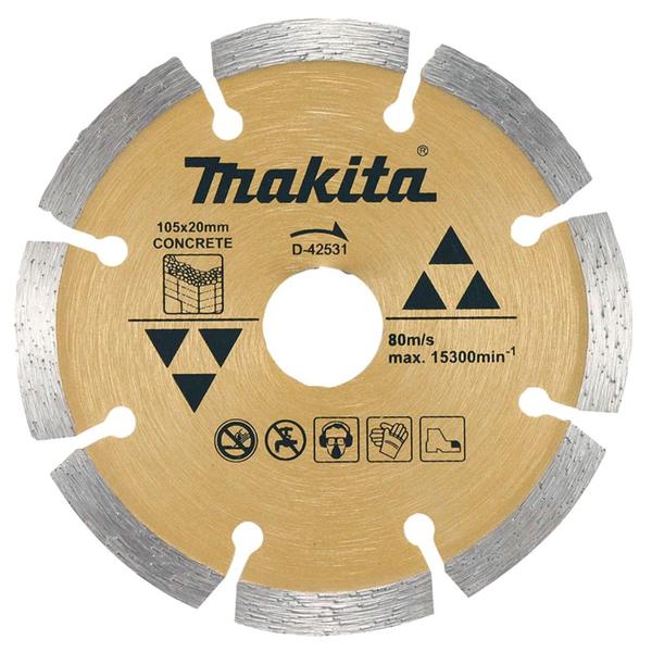 Imagem de Disco Diamantado Segmentado 105x20x2mm - D-42531 - MAKITA