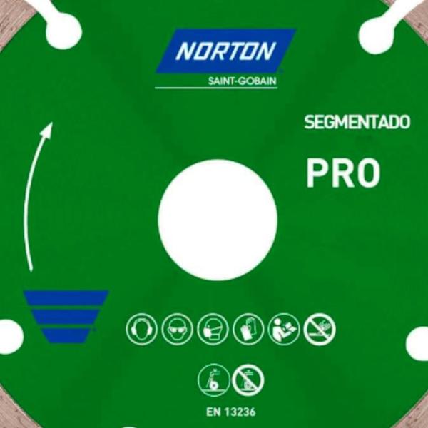 Imagem de Disco diamantado segmentado 230 x 22,23 mm para concreto - Norton