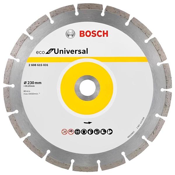 Imagem de Disco Diamantado Segmentado 230x22.23mm 2608615031 2 Peças BOSCH