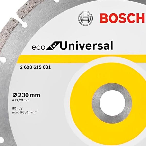 Imagem de Disco Diamantado Segmentado 230x22.23mm 2608615031 2 Peças BOSCH