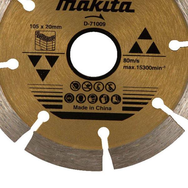 Imagem de Disco Diamantado Segmentado Para Concreto 105mm D-71009 - Makita