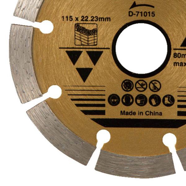 Imagem de Disco Diamantado Segmentado para Concreto 115x1.8mm D-71015 Makita