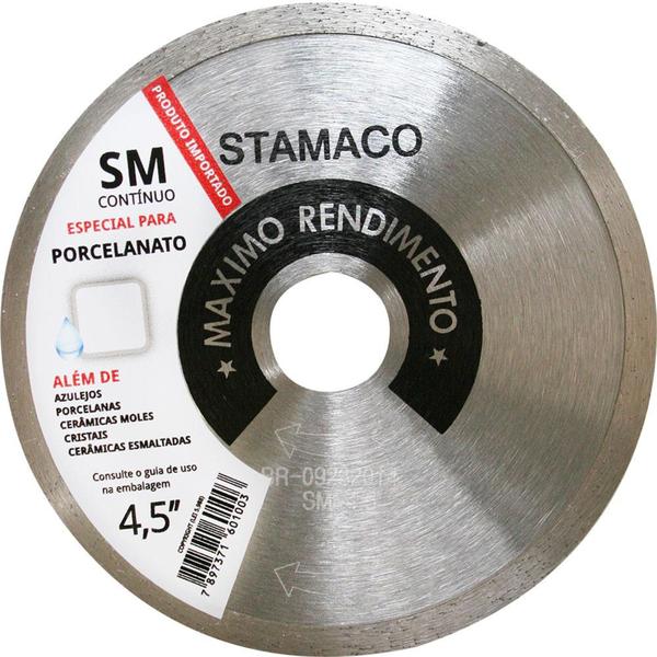 Imagem de Disco Diamantado SM  Porcelanato Contínuo Pró - Stamaco pro