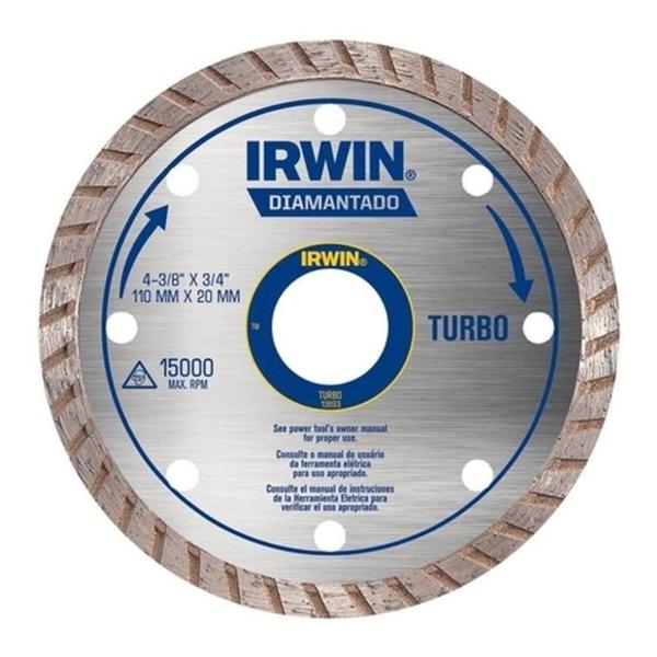 Imagem de Disco diamantado turbo 13900 rpm irwin