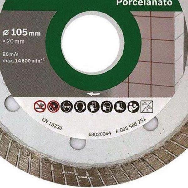 Imagem de Disco Diamantado Turbo Fino 105Mm Bosch