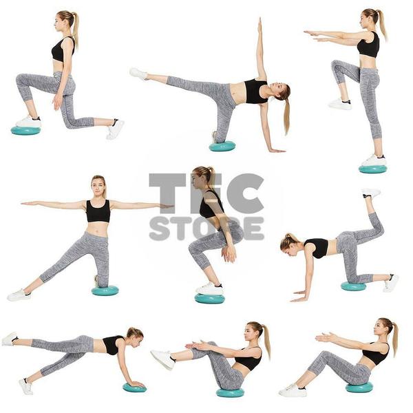 Imagem de Disco Fisioterapia Pilates Equilibrio Inflavel Propriocepção