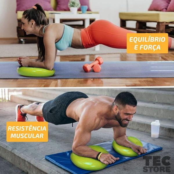 Disco Fisioterapia Pilates Equilibrio Inflavel Propriocepção - MBFit Imagem de Disco Fisioterapia Pilates Equilibrio Inflavel Propriocepção