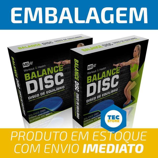 Disco Fisioterapia Pilates Equilibrio Inflavel Propriocepção - MBFit Imagem de Disco Fisioterapia Pilates Equilibrio Inflavel Propriocepção