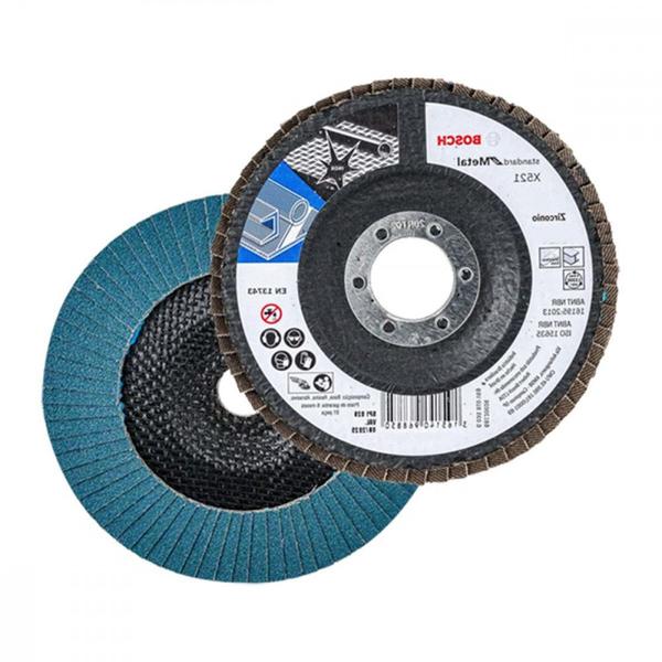Disco Flap Bosch Std Met.4.1/2 X 80 - bosch acessorios Imagem de Disco Flap Bosch Std Met.4.1/2 X 80