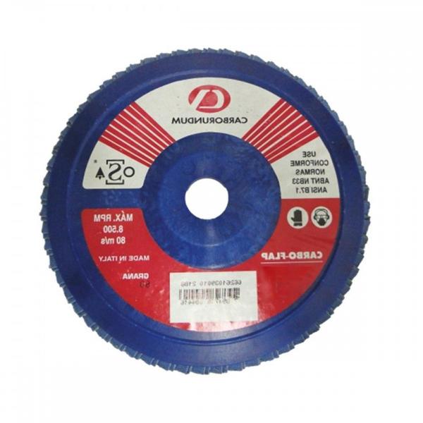 Disco Flap Carborundum 4.1/2X 60 Zirconia 66623313726 Imagem de Disco Flap Carborundum 4.1/2X 60 Zirconia 66623313726