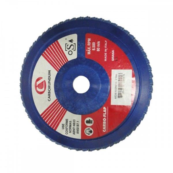 Disco Flap Carborundum 4.1/2X 60 Zirconia 66623313726 Imagem de Disco Flap Carborundum 4.1/2X 60 Zirconia 66623313726