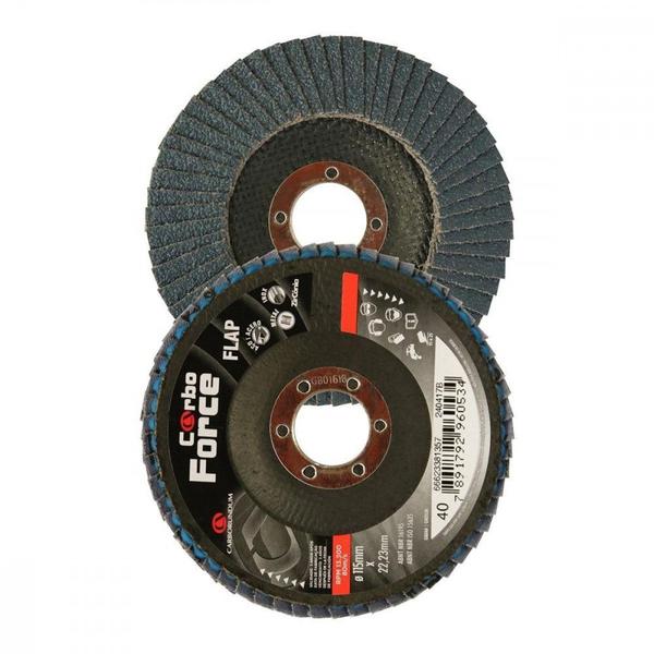 Disco Flap Carborundum Ltf 115X 50 66623381360 Imagem de Disco Flap Carborundum Ltf 115X 50 66623381360