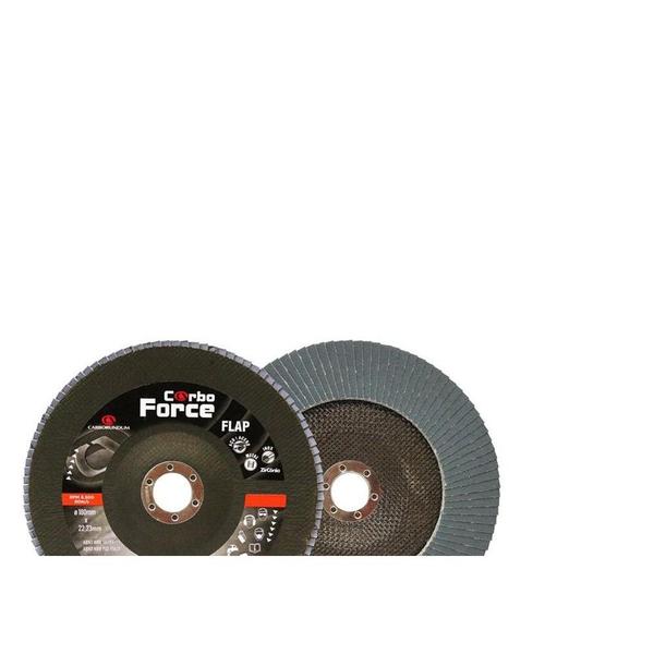 Disco Flap Carborundum Ltf 180X120 66623381356 Imagem de Disco Flap Carborundum Ltf 180X120 66623381356