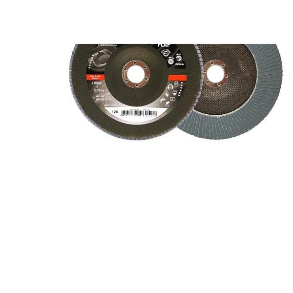 Disco Flap Carborundum Ltf 180X120 66623381356 Imagem de Disco Flap Carborundum Ltf 180X120 66623381356