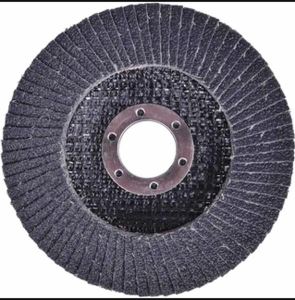 Disco Flap Desbate Inox Curvo Grão No 80 115 X 22 HeavyDuty - HEAVY DUTY Imagem de Disco Flap Desbate Inox Curvo Grão No 80 115 X 22 HeavyDuty