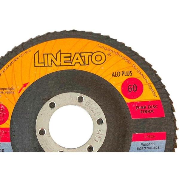 Imagem de Disco Flap Lineato Itambe 4.1/2'' - Grao 60