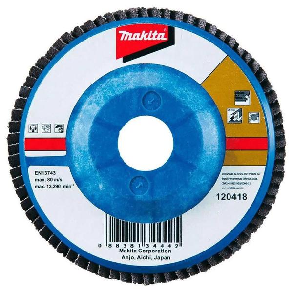 Imagem de Disco Flap Nylon 180mm 120 D-36457 Makita