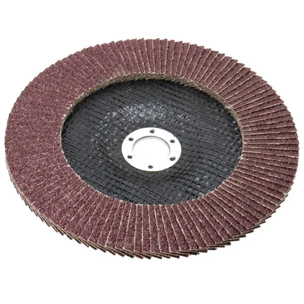 Disco Flap Reto 7 180Mm Fds180-120Fc Z120 Grão 120 - Tradestar Imagem de Disco Flap Reto 7 180Mm Fds180-120Fc Z120 Grão 120