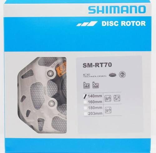 Imagem de Disco Freio Rotor Shimano Slx Ice Tech Rt70 140mm Center