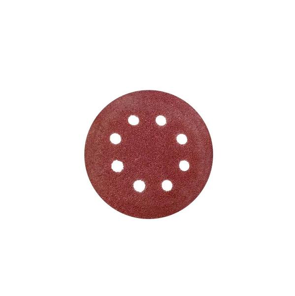 Disco lixa 125mm (05 ) 8furos p/lix excentrica 5 unid. gr220 mtx 738099 p220 Imagem de Disco lixa 125mm (05 ) 8furos p/lix excentrica 5 unid. gr220 mtx 738099 p220