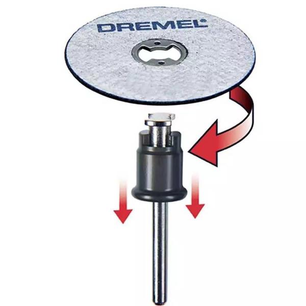 Imagem de Disco lixa Grão 120 5pc - Dremel EZ412 *2615S412JA