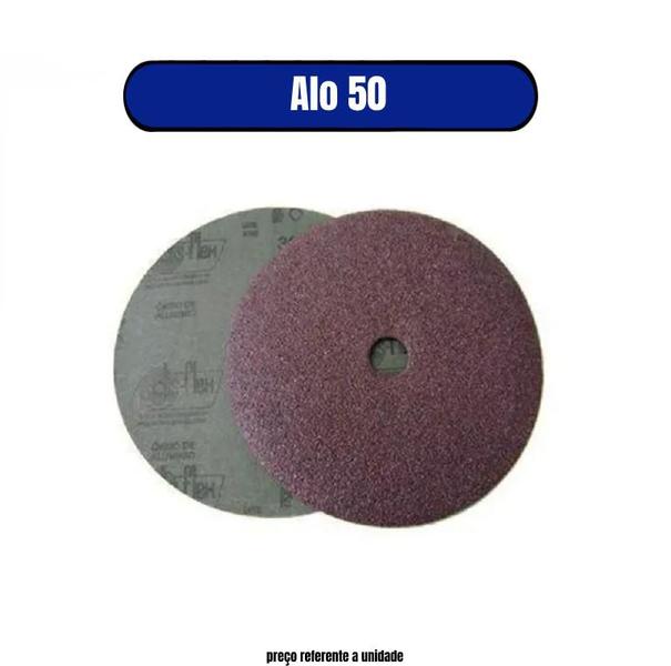 Imagem de Disco Lixa Metal/Madeira Alo 7 pol. 50 Grãos - DISFLEX (01056)