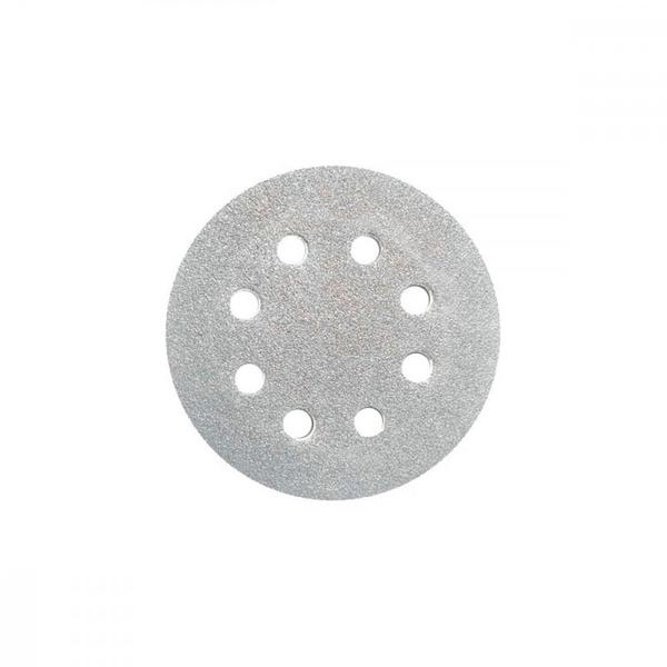 Disco Lixa Pluma Branco 6X120 6Furo ./ Kit Com 10 Unidades - Disflex Imagem de Disco Lixa Pluma Branco 6X120 6Furo ./ Kit Com 10 Unidades