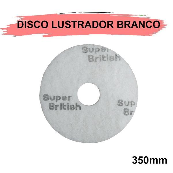 Imagem de Disco Lustrador Branco 350 British