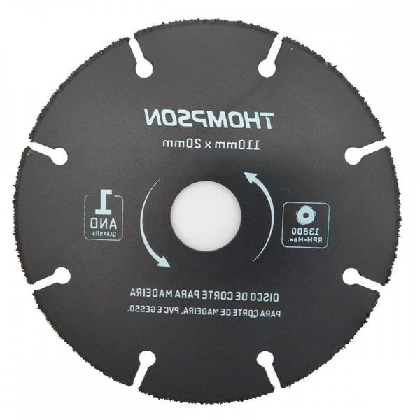 Imagem de Disco Para Madeira Tungstenio Thompson 110Mm - 1748